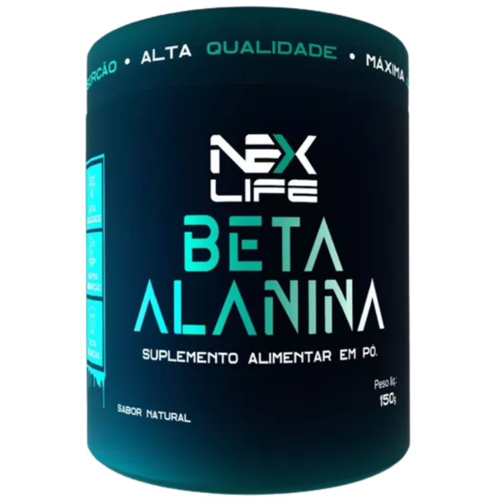 Beta Alanina 100% Pura - 150g - Treino Performance Força - Nexlife - Envio Imediato