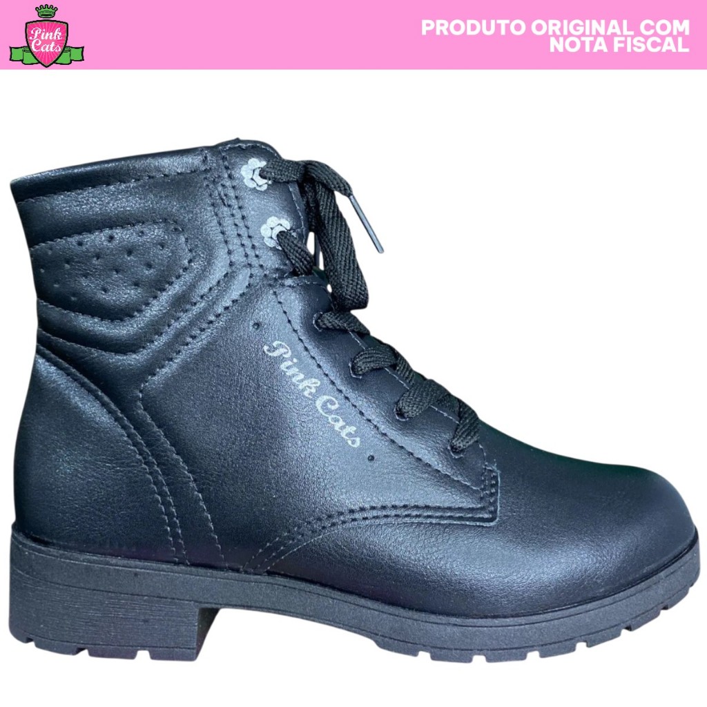 Bota Pink Cats Urban Trek Conforto