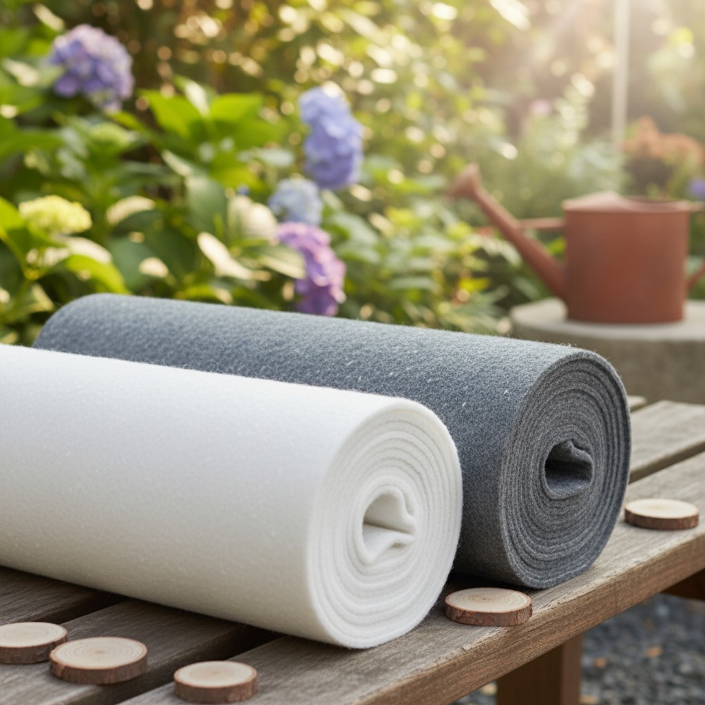 Manta Bidim Geotextil Drenagem Tamanho a partir de 20 m² , 50m² ou 100m² Cinza ou Branca Gold Plant