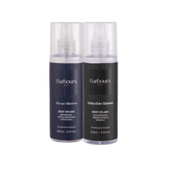 KIT BODY SPLASH OCEAN E SEDUTION HOMME BARBOUR'S 200ML