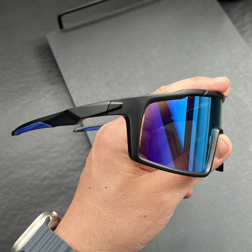 Kit 2 Peças Óculos de Sol Masculino Esportivo UV400 Premium para Corrida Ciclismo Bike Pesca em Oferta na Shopee