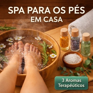 Escalda Pés Spa Relaxante Em Casa | Alívio Para Pés Cansados e Inchados | Kit Spa Para Pés em Oferta na Shopee