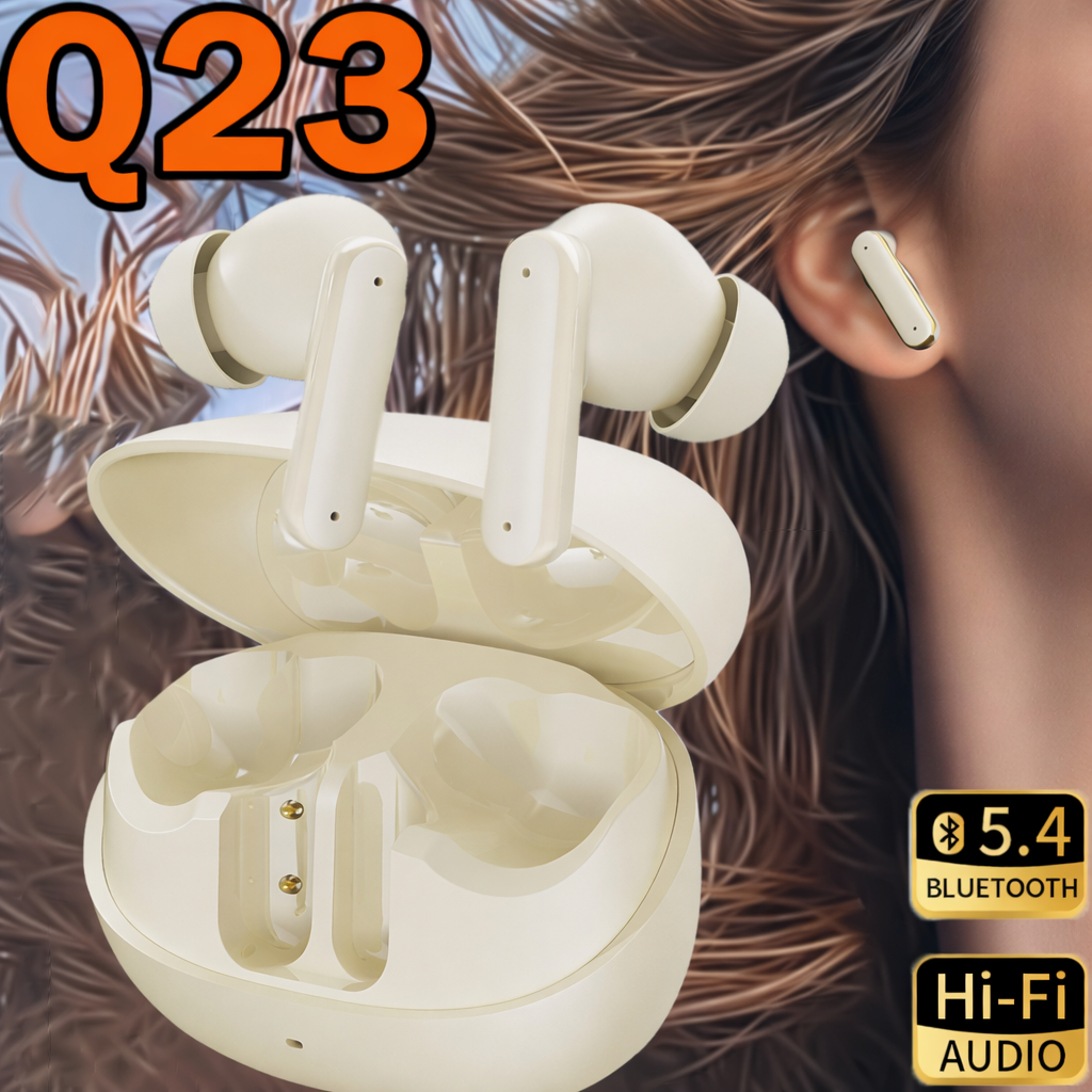 Fone de Ouvido Condução Óssea Bluetooth Sem Fio TWS-Q23 Esporte Clip Orelha Redução Ruído