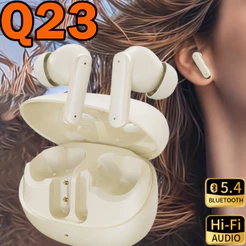 Fone de Ouvido Condução Óssea Bluetooth Sem Fio TWS-Q23 Esporte Clip Orelha Redução Ruído