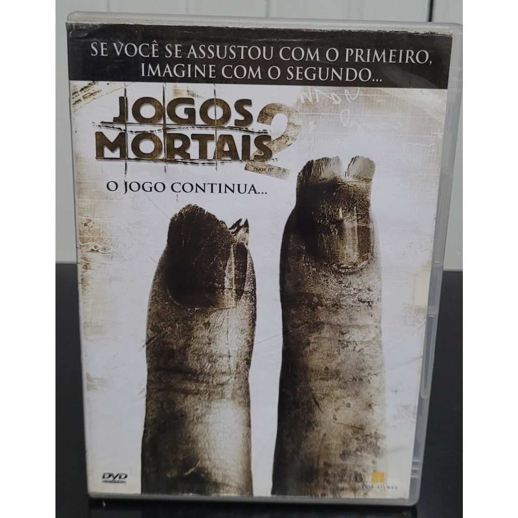 DVD Original FIlme Terror Jogos Mortais 2