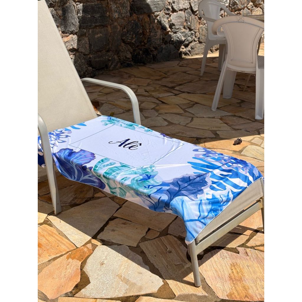 Canga Personalizada com Nome Exclusivo 1,30x0,80 em Oferta na Shopee