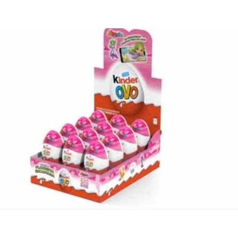 Kinder ovo Ferrero Rocher rosa menina com12