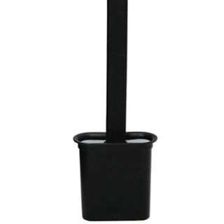 Escova Sanitária De Silicone Para Limpar Privada Banheiro Vaso Sanitário Com Suporte e Adesivo Para Parede em Oferta na Shopee