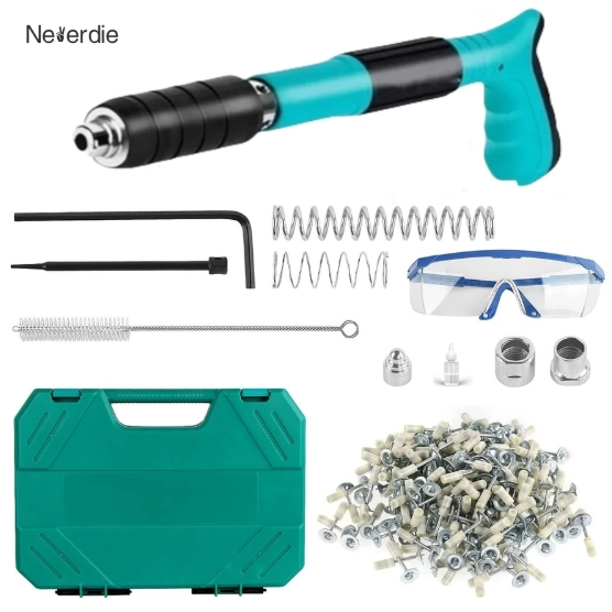 Kit Fixadora Finca Pino Pistola Profissional Ação Com 20 Pinos em Oferta na Shopee