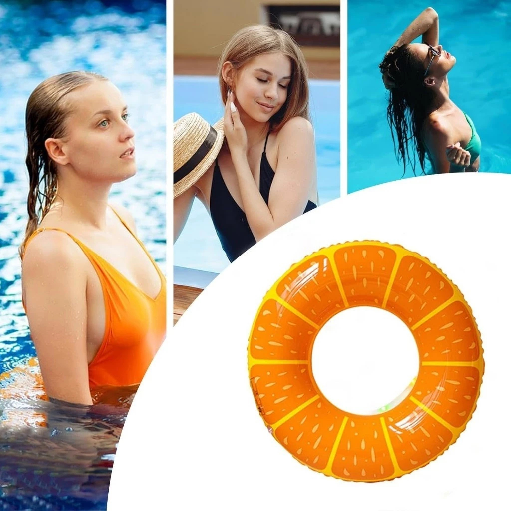 Bóia Inflável Circular 70cm/80cm/90cm/120cm Criança e Adulto Para Piscina Praia Resistente Não Fura em Oferta na Shopee