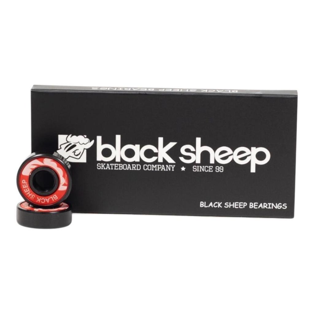 Rolamento Black Sheep Skate Ou Longboard Speed Precisão - BLACK