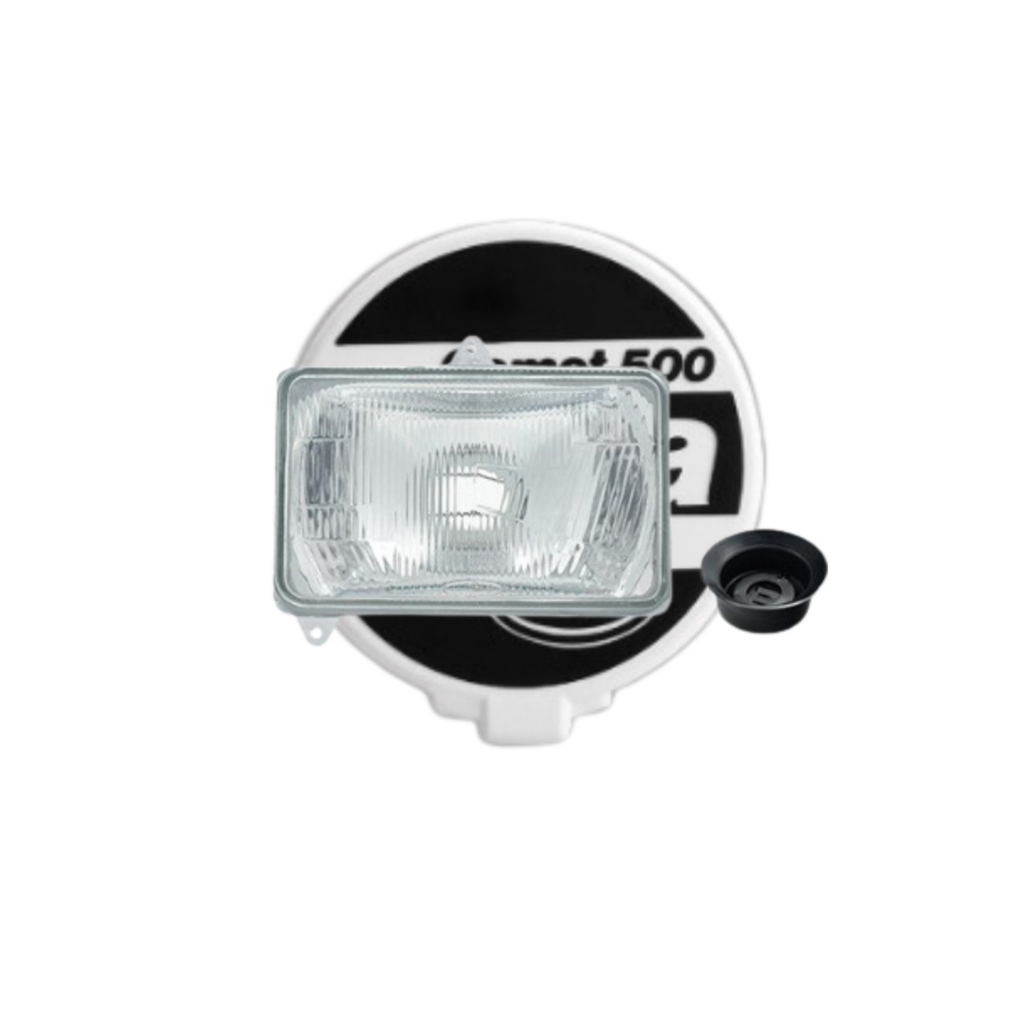 FAROL H5 ASSIMETRICO VIDRO RETANGULAR SEM MEIA LUZ TRATOR VALTRA VALMET CASE NEW HOLLAND 166MMX106MM