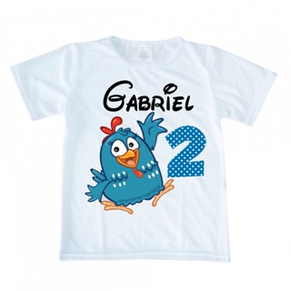 camiseta galinha pintadinha personalizada infantil / adulto ( leia descrição) em Oferta na Shopee
