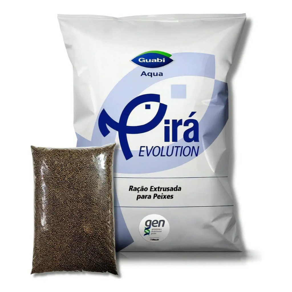 Ração Para Peixes Guabi 36% 3 a 4mm a Granel Alevinos Tilápia Carpas Kinguios Massa P/ Pesca