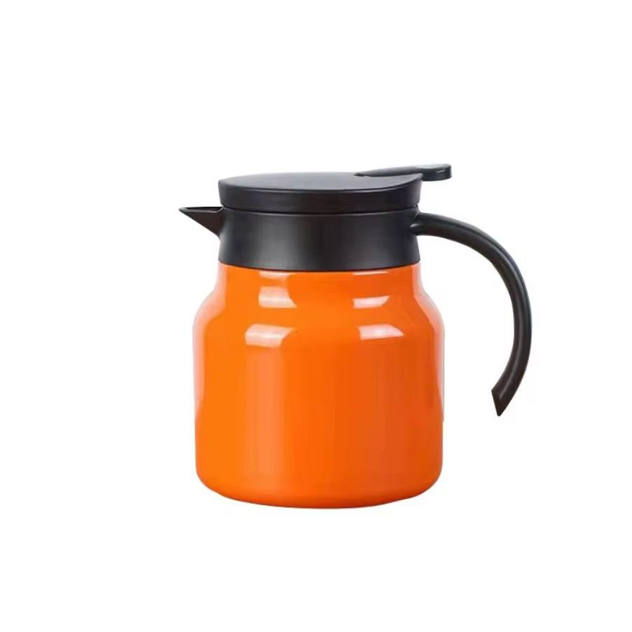 Chaleira De Chá Térmica Inox 800ml Tampa Hermética Infusão
