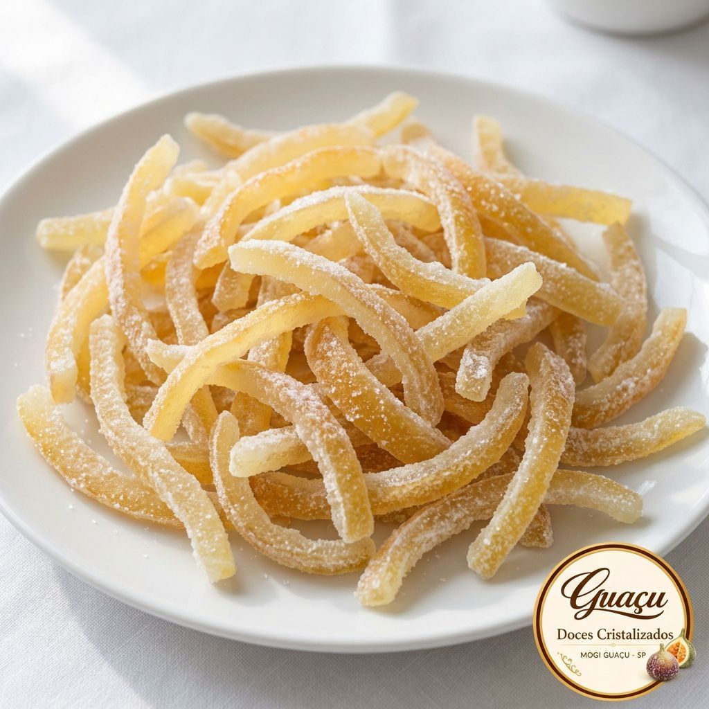 100 GRS Casquinha de laranja selecionada cristalizada Premium em Oferta na Shopee