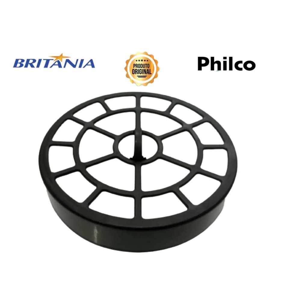 Tampa Filtro Aspirador Philco Easy Clean Turbo Com Manta Filtrante Original