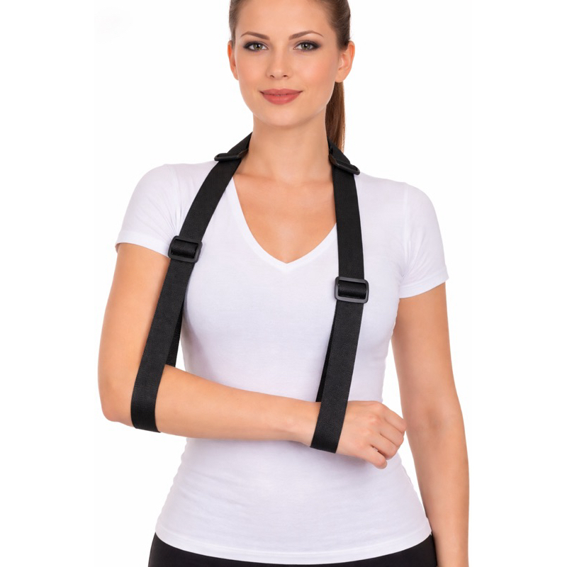 Tipoia em Tira Ajustável Ortopédica com Fivela Reforçada – Imobilizador de Braço Confortável Pós Cirúrgico