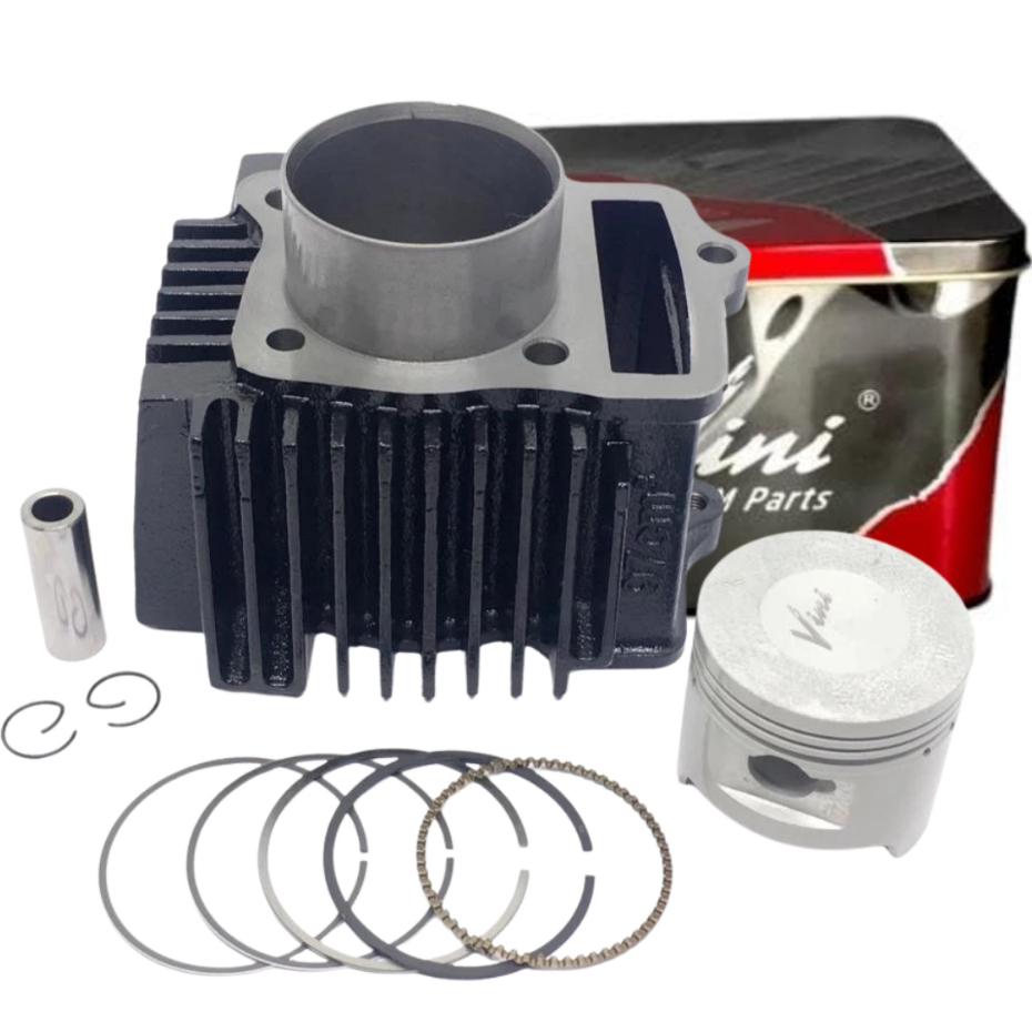 KIT CILINDRO PISTAO ANEL E JUNTA BIZ 100 1998 A 2005 VINI
