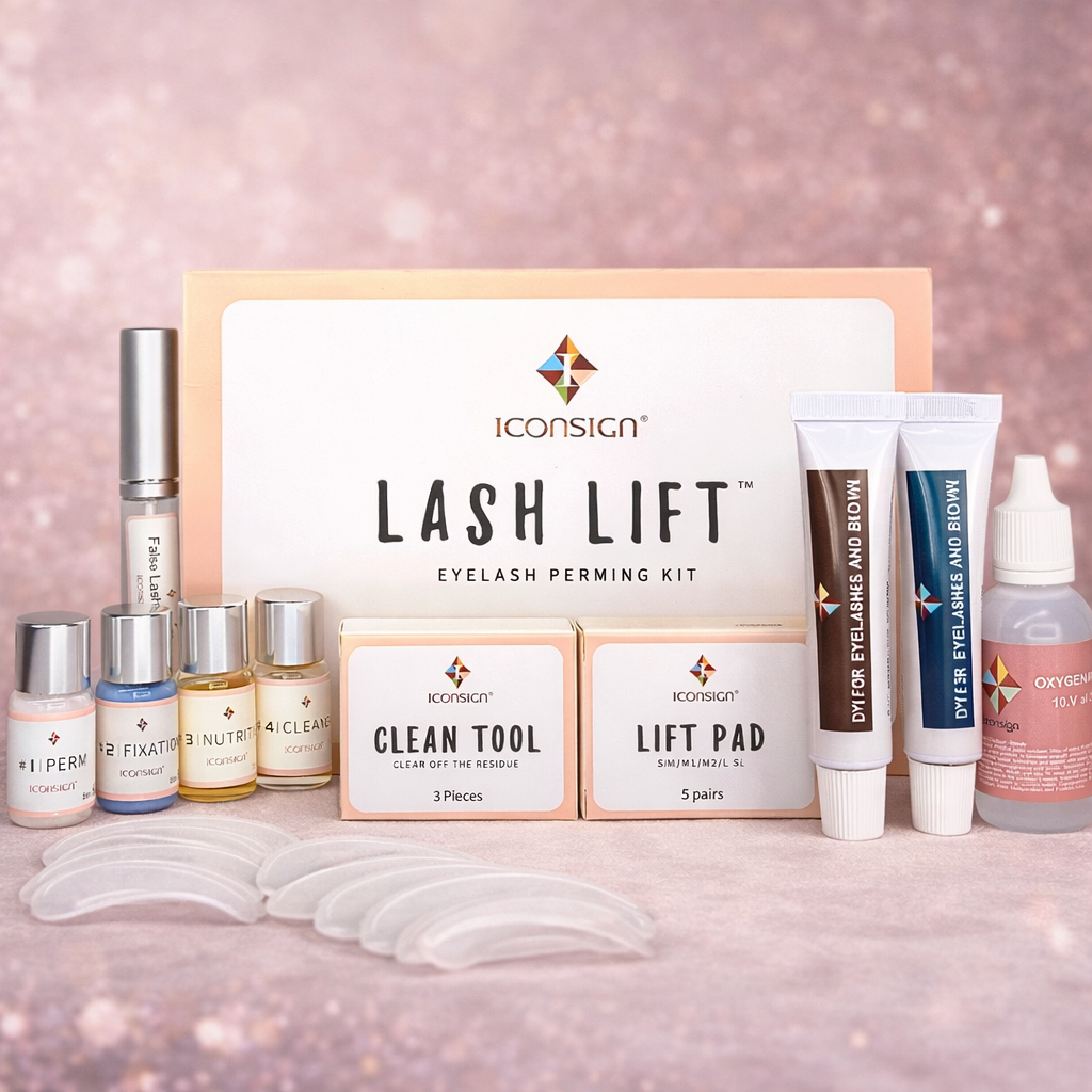 Kit Lash Lifting Iconsign Original Com Tintura E Oxidante