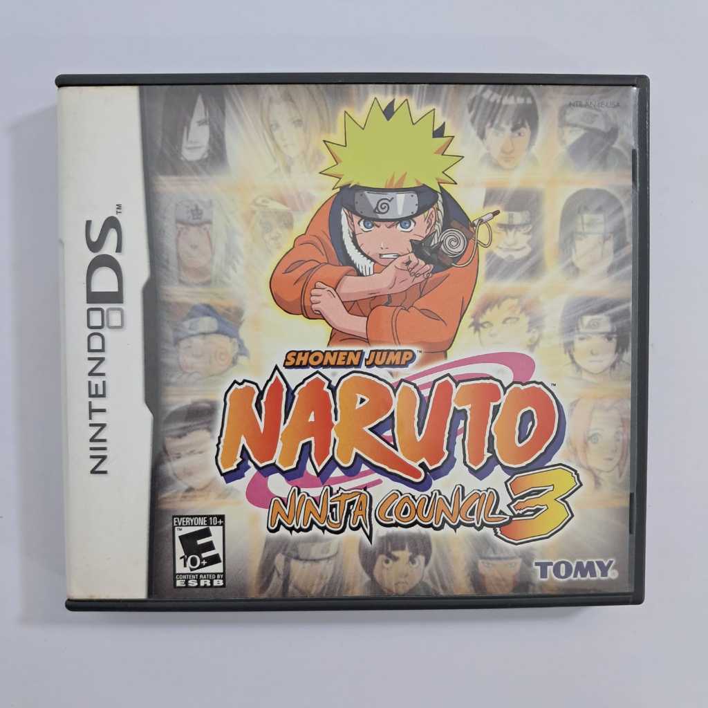 Jogo Nintendo Ds Naruto Ninja Council 3