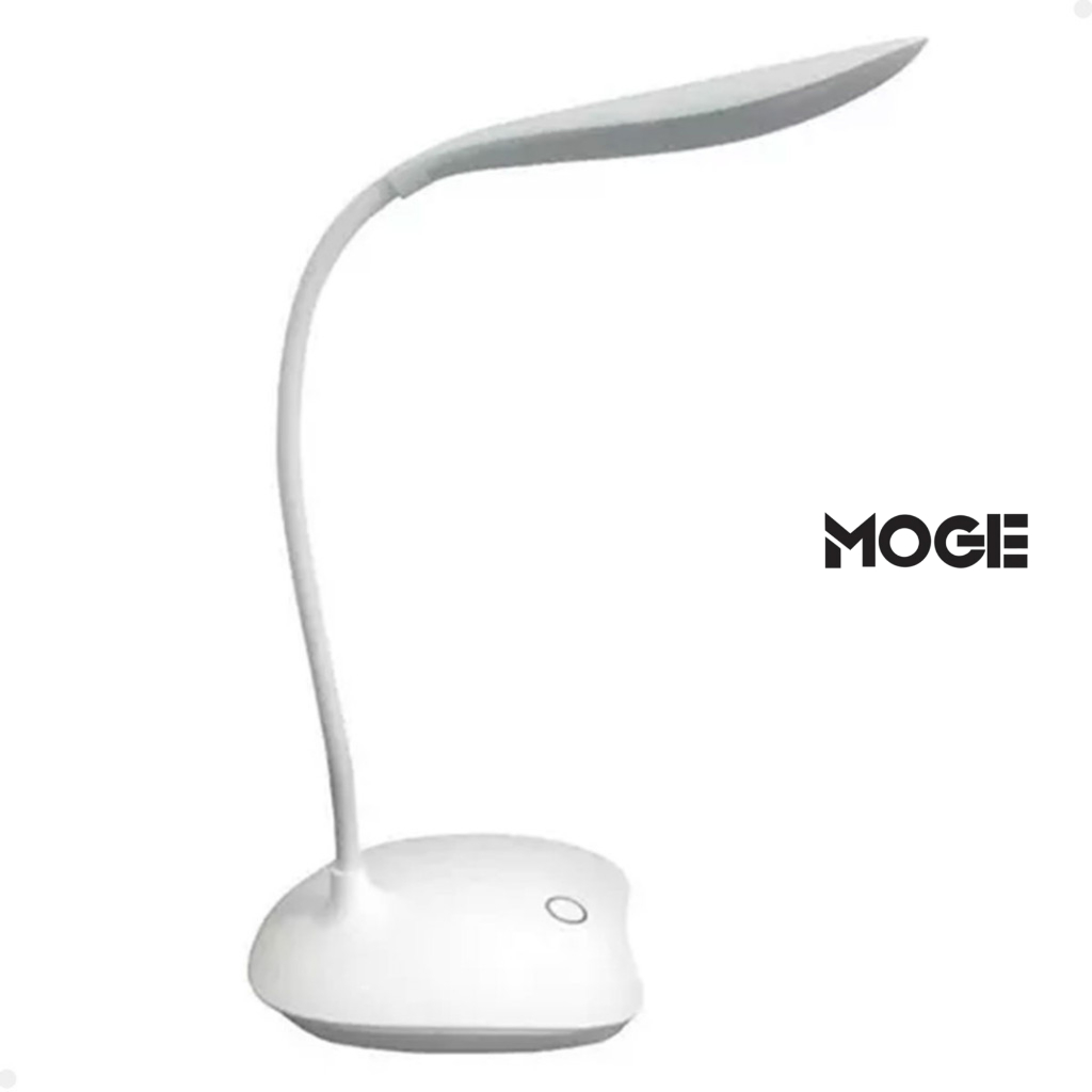 Luminária Mesa LED Recarregável USB Flexível 3 Níveis | Luatek LK-775