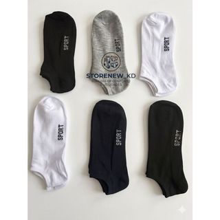 Kit Meias Soquete Mescladas Com Algodão 3 a 24 Pares  Masculina Feminina Unissex direto da fabrica