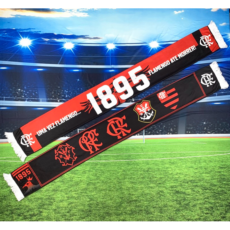 Cachecol Flamengo Dupla Face Mod.02 NOVO