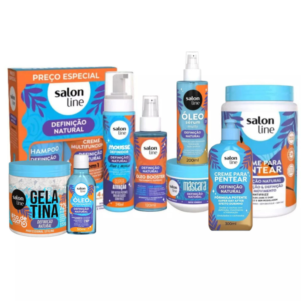 Salon Line Linha Definição Natural Completa - Escolha o seu em Oferta na Shopee