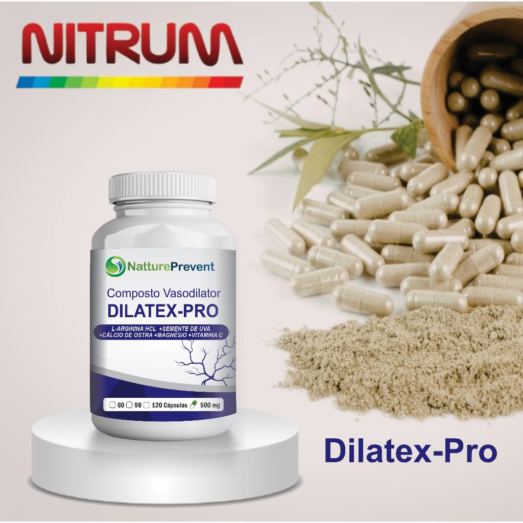 DI LA TEXDay ArgininDay Uva Cálcio Magn Vitamin C 500mg 60 / 90 / 120 cápsulas Suplemento Alimentar - Nitrum