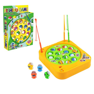 Brinquedo Pega Peixe 15 Peixes A Pilha Jogo Pesca Maluca Infantil