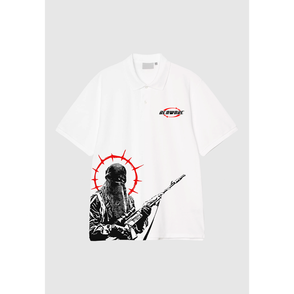 Camisa Polo Piquet Moda Siria Be Aware Streetwear Armed