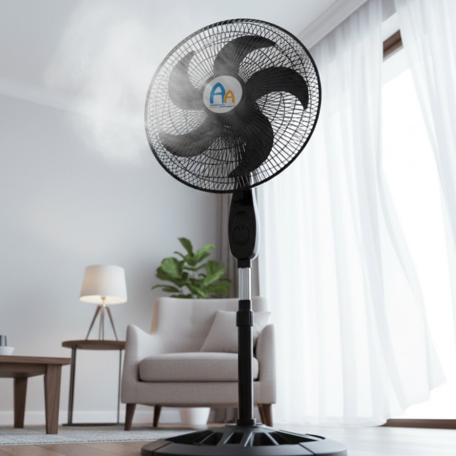Ventilador Coluna Pedestal Super Power Altura Ajustável 110/220V