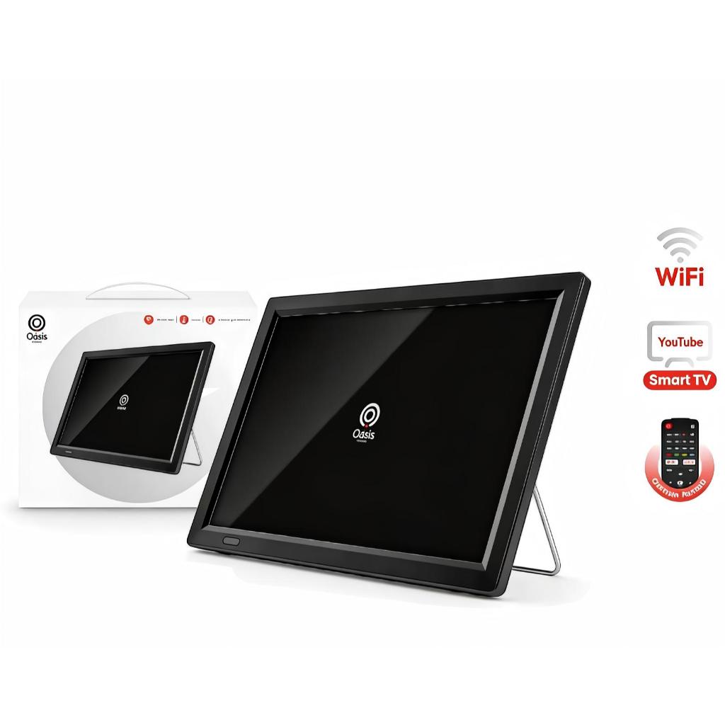 Monitor Lcd Hdmi Com Tv Digital Integrada 14 Polegadas smart tv portatil