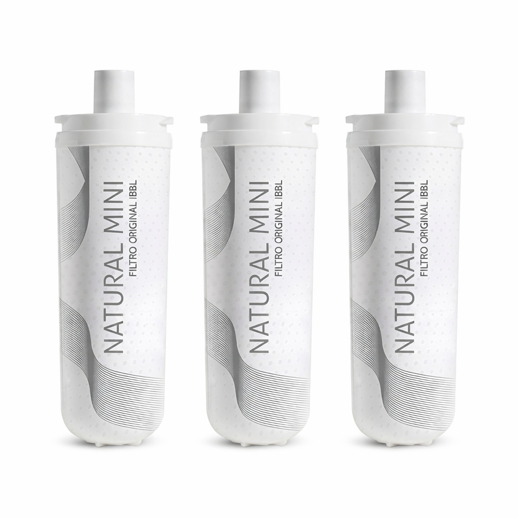 Refil IBBL Natural Mini Avanti Original Kit 2 Unidades Filtro Purificador Reduz Cloro e Odores Alta Durabilidade