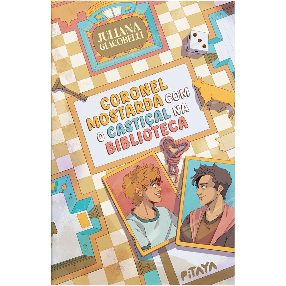 Coronel Mostarda com o castiçal na biblioteca – Juliana Giacobelli