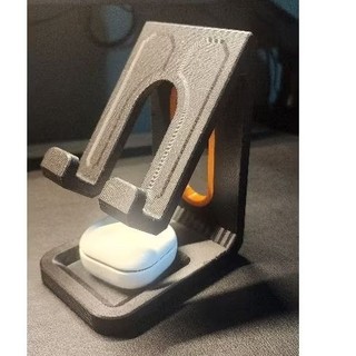 Suporte de Mesa para Smartphone e Fones de Ouvido 2 em 1 | s22 ultra | s26 ultra|s24 ultra