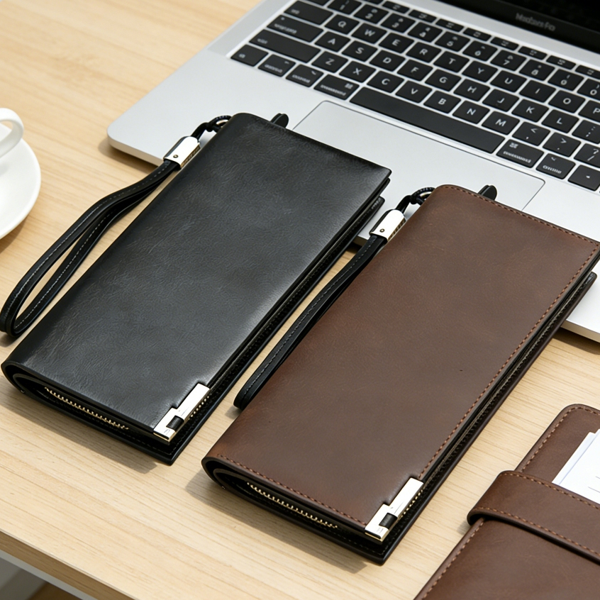 Mini Porta-CartõesMachoUltra-Thin MultifuncionalCarteira DeMotoristaCouroMulti-Cartão Id Vertical em Oferta na Shopee