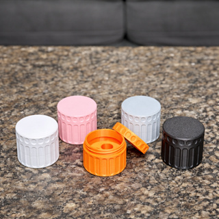 Porta Ampolas 3ml p/ 4 Unidades + 4 Tampas Grátis | Estojo Organizador Rígido Seguro tirze em Oferta na Shopee