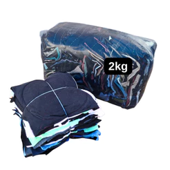 Trapo Estopa Malha Costurado Pano Limpeza Industrial Automotiva Oficina Mecânica Retalho 2 ou 5 kg