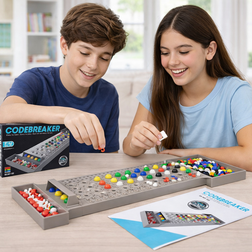 Jogo Código Secreto - Senha, jogo familia, jogo de mesa, jogo infantil, adivinhe o codigo, infantil, jogo