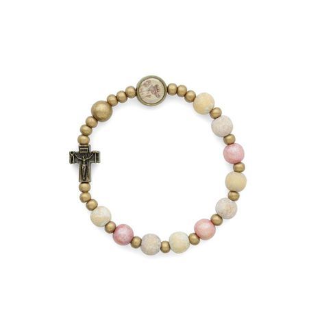 Pulseira Dezena 8mm - Nossa Senhora De La Salette