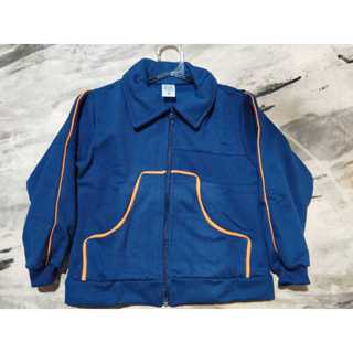 Moleton azul marinho com frise laranja direto da fábrica LYNAR MODAS. em Oferta na Shopee