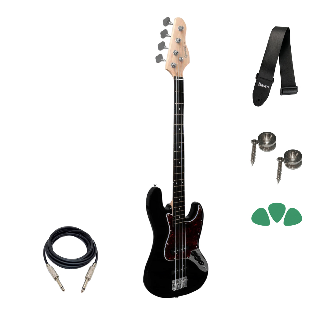 Baixo Giannini Gb 100 - 4 Cordas Com Escudo