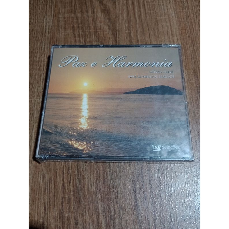 4 CDs Paz E Harmonia Música Suave Para Momentos Serenos Lacrado