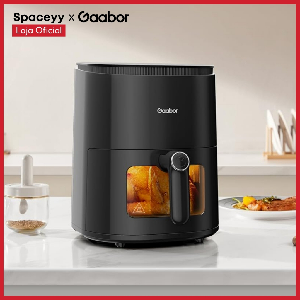 Fritadeira Air Fryer Duo - Touchscreen Digital Gaabor - Visor Transparente - 4.2l - 127v/220v