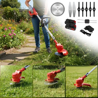 Aparador Roçadeira Elétrica De Grama Nakasaki  A Bateria 48V 1580w Corte de Grama e Mato em Oferta na Shopee