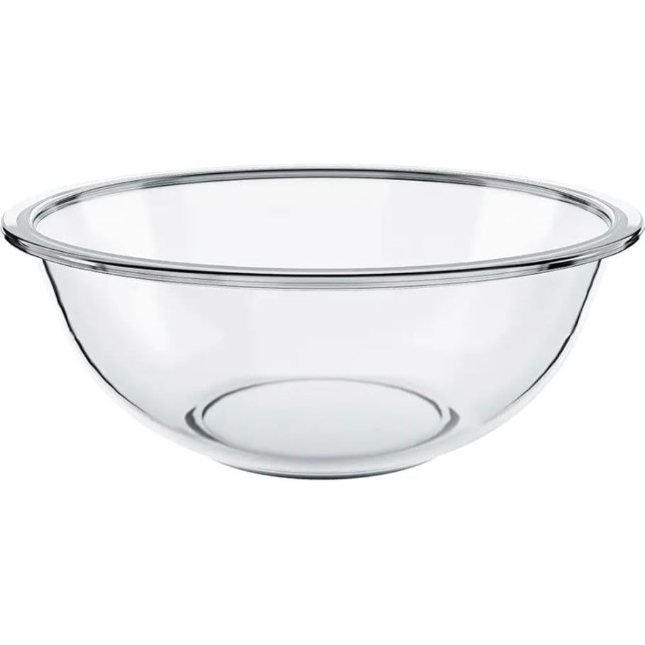 Saladeira Tigela de Vidro Nadir para Preparo Plus Marinex 3L Sem Tampa