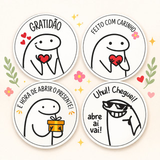 Etiqueta Adesiva Obrigado Pela Compra Venda Agradecimento Meme Bento