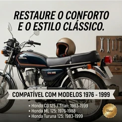 Amortecedor ML Turuna (1976 - 1987) CG (1983 - 1999) Cromado Regulagem